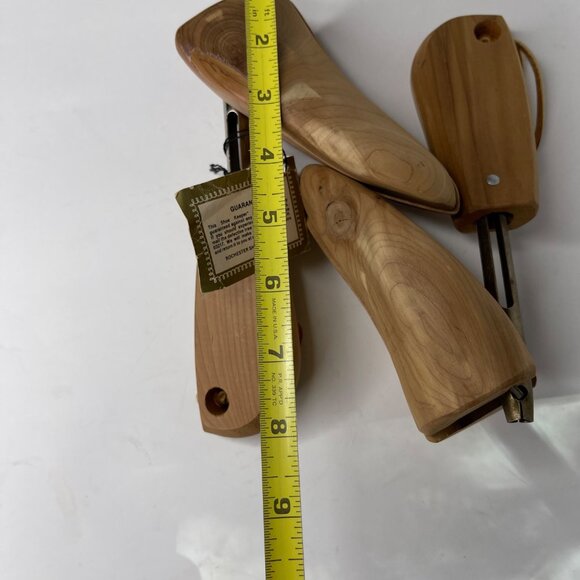 Rochester Shoe Tree Co. Shoe Keepers Cedar Adjustable Width #4 Shoe Trees - Picture 11 of 11
